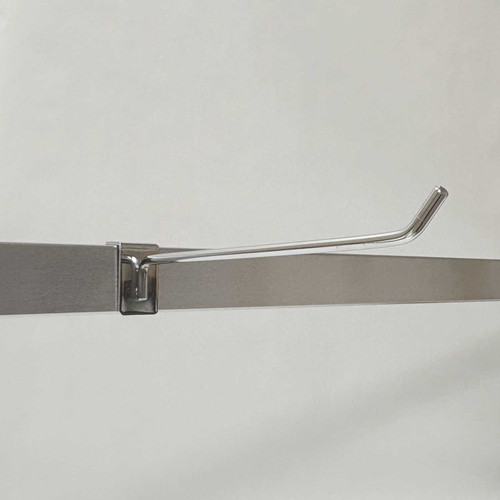 8" Chrome Hooks for Rectangular Tubing