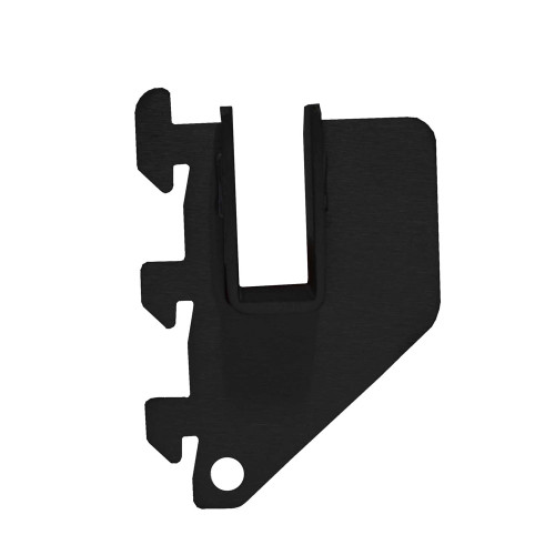 CR1/MAB 1'' Rectangular Tubing Bracket Black