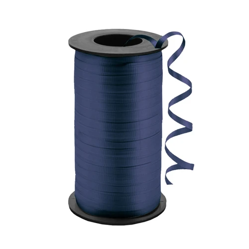 Berwick Navy Curling Ribbon 3/16" wide x 500 yds.