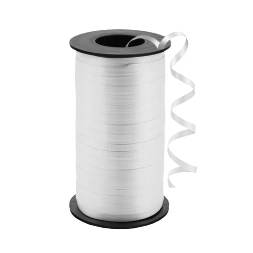 Berwick White Curling Ribbon 3/16" wide x 500 yds.
