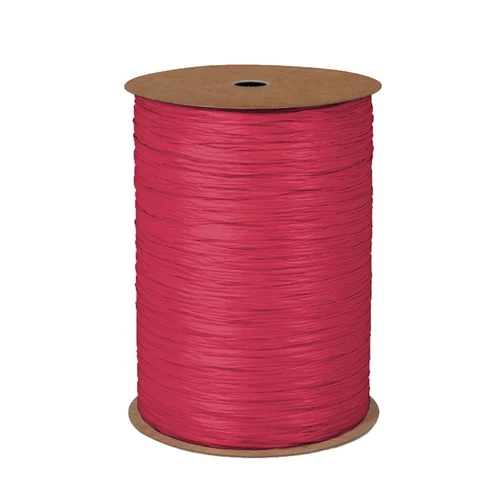 Berwick Burgundy Matte Wraphia Ribbon 100 yds.