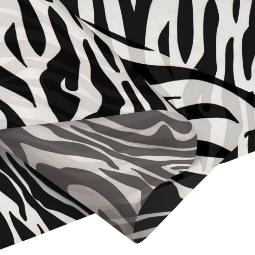 Zebra Pattern Tissue Paper 20” x 30”