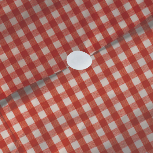 Red Gingham Pattern Tissue Paper 20” x 30”