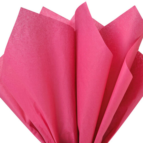Cerise Premium Colored Tissue Paper 20” x 30”