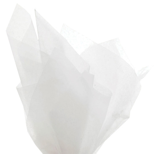 White Waxed Tissue Paper 18" x 24"