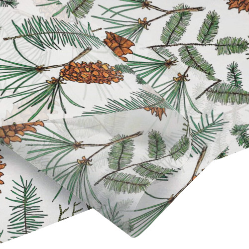 Evergreen Pattern Tissue Paper 20” x 30”