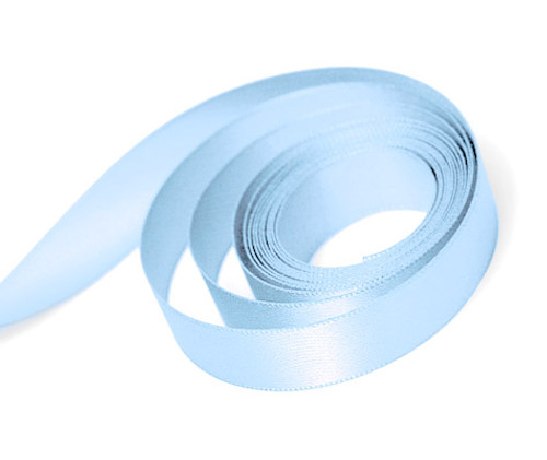 Light Blue Double Face Satin Ribbon 1-1/2" x 50 yds.