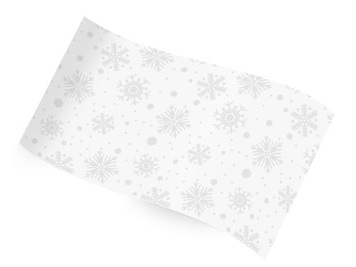 White Snowflake Tissue Paper 20” x 30” White Snowflake Tissue Paper 20” x 30”