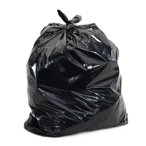 22" x 24" Black Industrial Garbage Bags