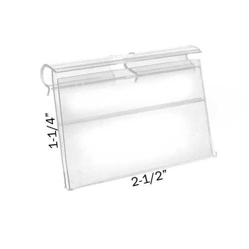 2-1/2" wide Flip Scan Label Holders 2-1/2" wide Flip Scan Label Holders