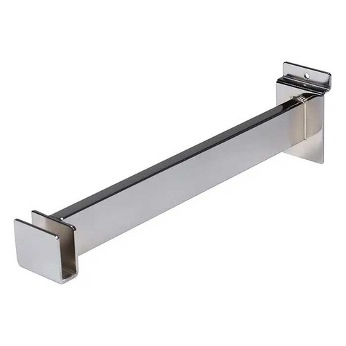 SW/FB 12" Bracket for Slatwall to hold 1/2" x 1-1/2" Rectangular Tubing