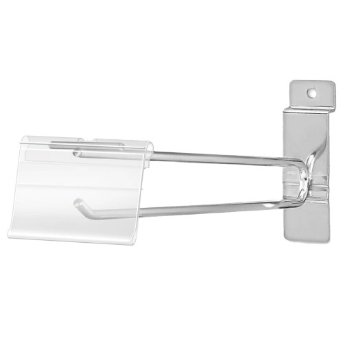 FS600SWFM11 11" Metal Flip Scan Slatwall Scanner Hooks