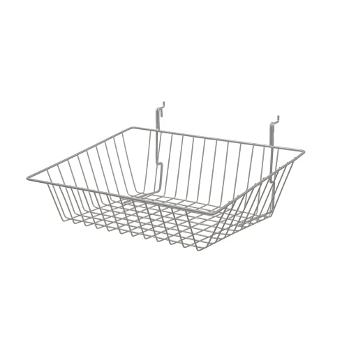 Silver BSK16 Universal All Purpose Basket 15"w x 12"d x 5"d x 3"f