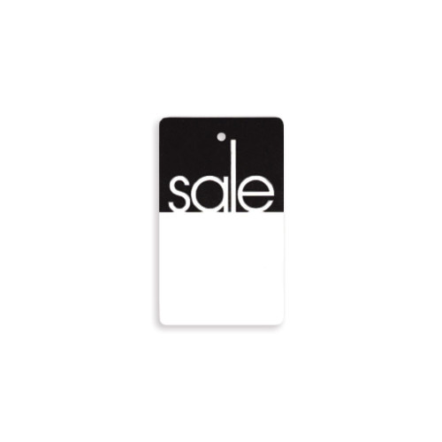 31-49 Small Black Sale Tag 1-1/2" x 2-1/2"