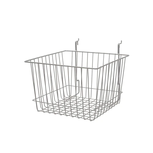 Silver BSK15 Universal All Purpose Basket 12"w x 12"d x 8"h