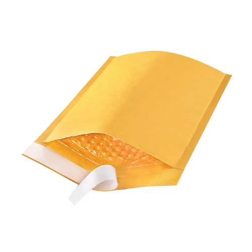 #000 - 4" x 8" Kraft  Bubble Envelope