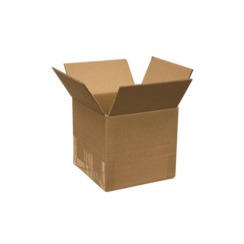 #6 - 6-5/8"l x 6-5/8"w x 6"h Corrugated Kraft Shipping Box