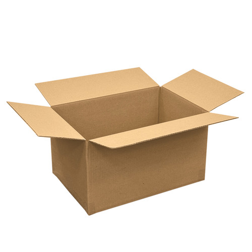 #24 - 15"l x 10"w x 8"h Corrugated Kraft Shipping Box