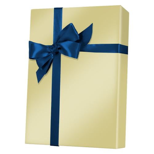 24" x 200' Gold Ultra Gloss Gift Wrap