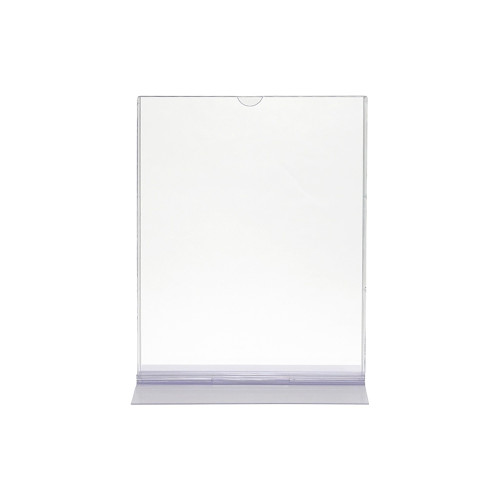 5"w x 7"h Top Loading Acrylic Straight Sign Holder