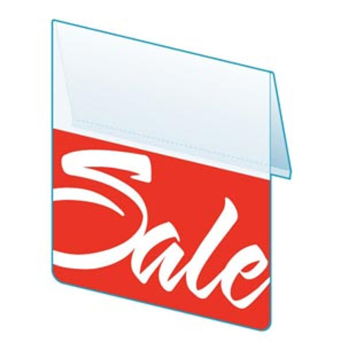 Sale Promo Tag Clearvision Ticket Molding