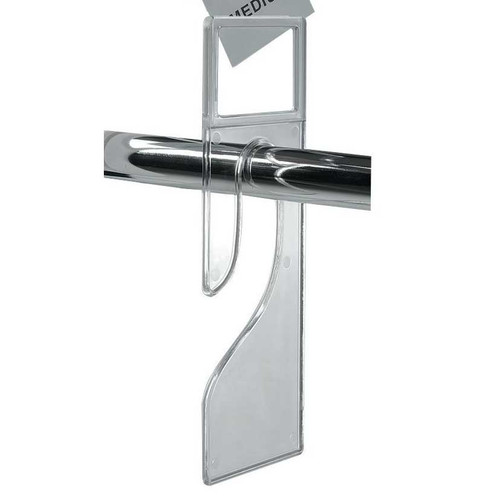 Hangrail Sign Holder for Rect., Round or Square tubing