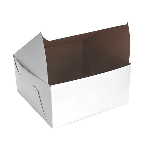 12" x 12" x 6" White Bakery Box per 50