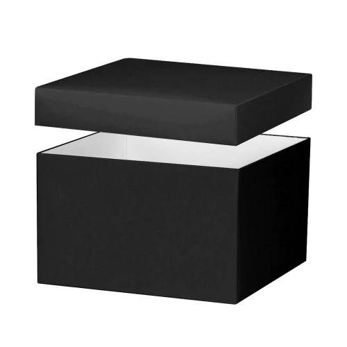 8"x8"x5" Deluxe Gourmet Gift box - Black