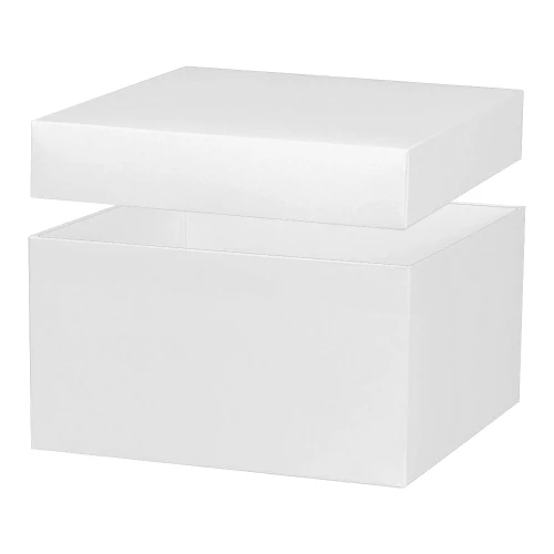 10"x10"x5-1/2" Deluxe Gourmet Gift box - White