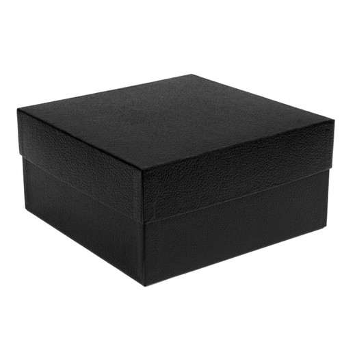Onyx Embossed Large Square Rigid Boxes 9"x9"x4-1/2" Onyx Embossed Large Square Rigid Boxes 9"x9"x4-1/2"