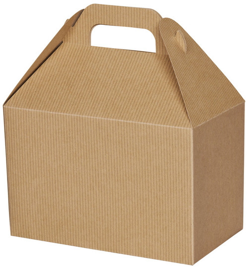 8-1/2"x5"x5-1/2" Gable Box - Kraft 8-1/2"x5"x5-1/2" Gable Box - Kraft