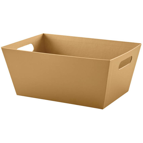 14"l x 9"w x 6"h Gold Basket Tray - Limited QTY 14"l x 9"w x 6"h Gold Basket Tray - Limited QTY