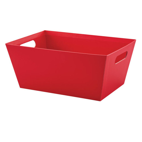 14"l x 9"w x 6"h Red Basket Tray - Limited QTY 14"l x 9"w x 6"h Red Basket Tray - Limited QTY