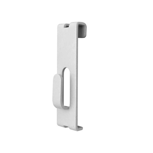 White 1/4" Notch Hook for Grid Wall