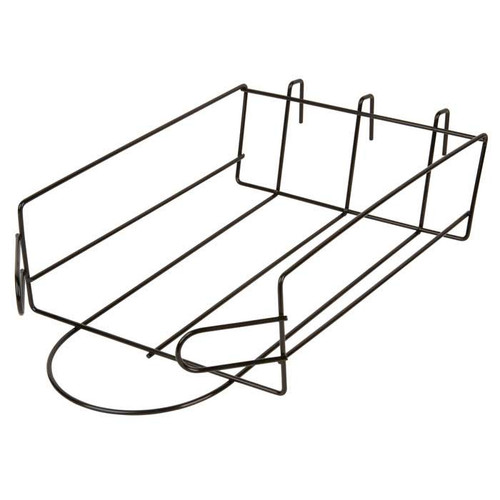 Black Gridwall Wire Cap Holder Display