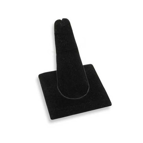 Black Ring Finger - 1-3/4" x 2"h