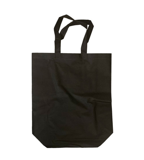 Black Non-Woven Bag 15-1/2"W x 6" side gusset x 15-1/2"H