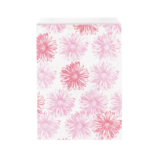5" x 7" Floral Paper Notion Bags