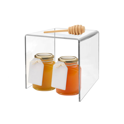 6"x6"x6" Square Clear Acrylic Individual Risers