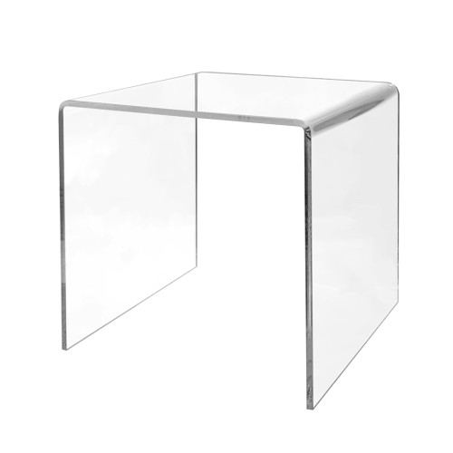 10"x10"x10" Square Clear Acrylic Individual Risers