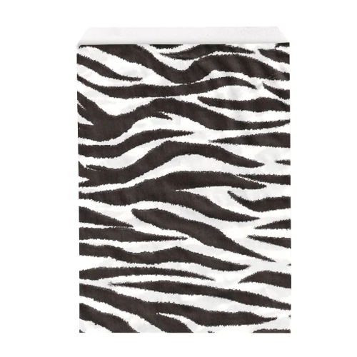 6" x 9" Zebra Paper Notion Bags