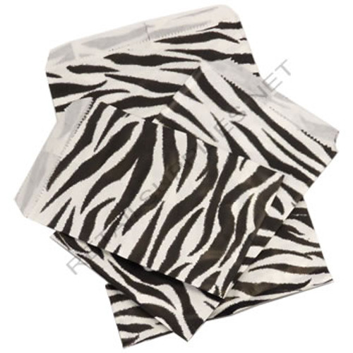 5" x 7" Zebra Paper Notion Bags 5" x 7" Zebra Paper Notion Bags