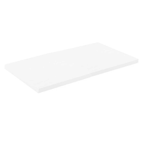 32" x 60" x 3/4" White Melamine Top for Alta System Large Table
