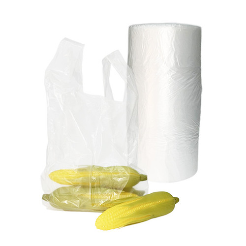 12" x 6" x 20" HD Clear Produce Bags On a Roll with Handle 11 Micron (700 Bags/rl) 12" x 6" x 20" HD Clear Produce Bags On a Roll with Handle 11 Micron (700 Bags/rl)