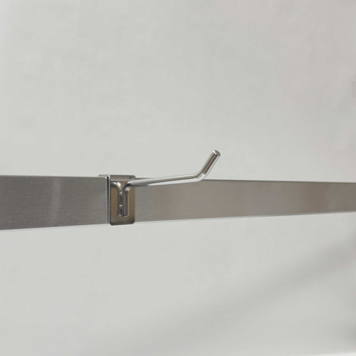 4" Chrome Hooks for Rectangular Tubing