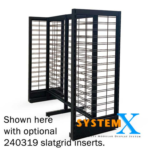 System X Matte Black H Unit - 48" x 24" x 54"h