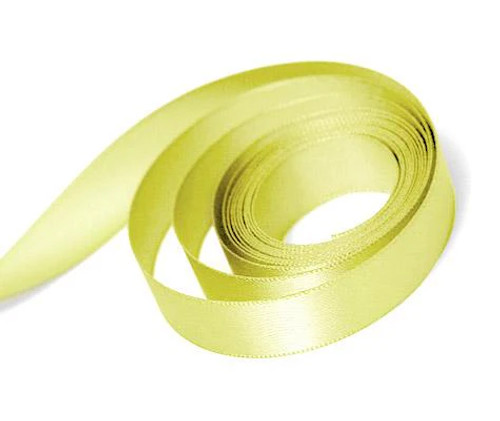 3/8" x 100yds Baby Maize Single Face Satin Ribbon 3/8" x 100yds Baby Maize Single Face Satin Ribbon
