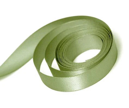 1/4" x 100yds Spring Moss Single Face Satin Ribbon 1/4" x 100yds Spring Moss Single Face Satin Ribbon