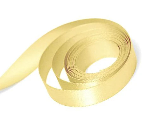 1/4" x 100yds Buttermilk Single Face Satin Ribbon 1/4" x 100yds Buttermilk Single Face Satin Ribbon