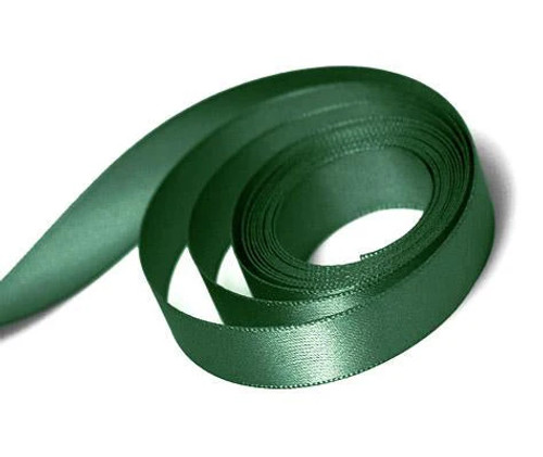 3/8" x 100yds Hunter Single Face Satin Ribbon 3/8" x 100yds Hunter Single Face Satin Ribbon